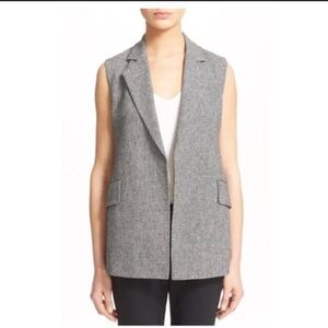 Theory Women's Gray Sleeveless Vest